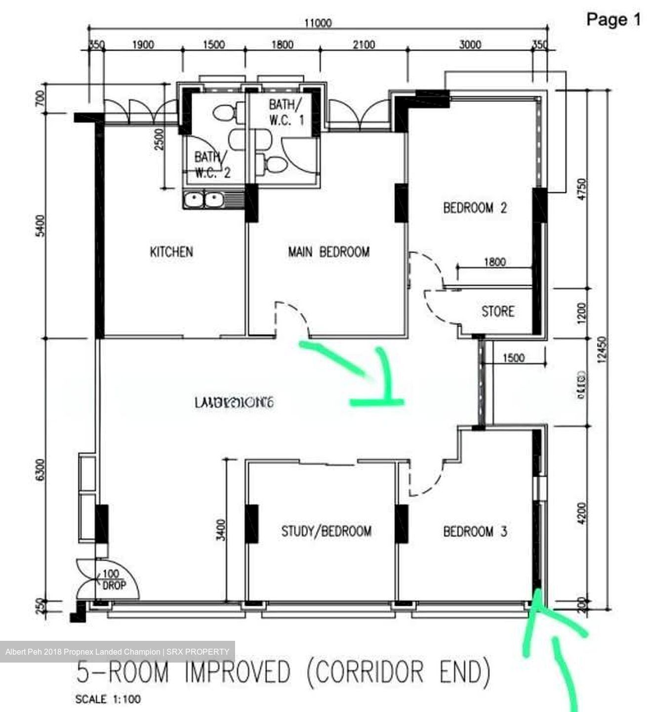 Blk 184 Pasir Ris Street 11 (Pasir Ris), HDB 5 Rooms #534638281